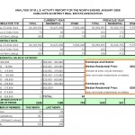 Kamloops Real Estate, MLS Activity Report January 2009