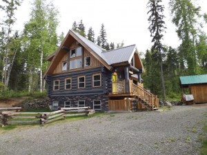 East Barriere Lake Real Estate For Sale Log Home