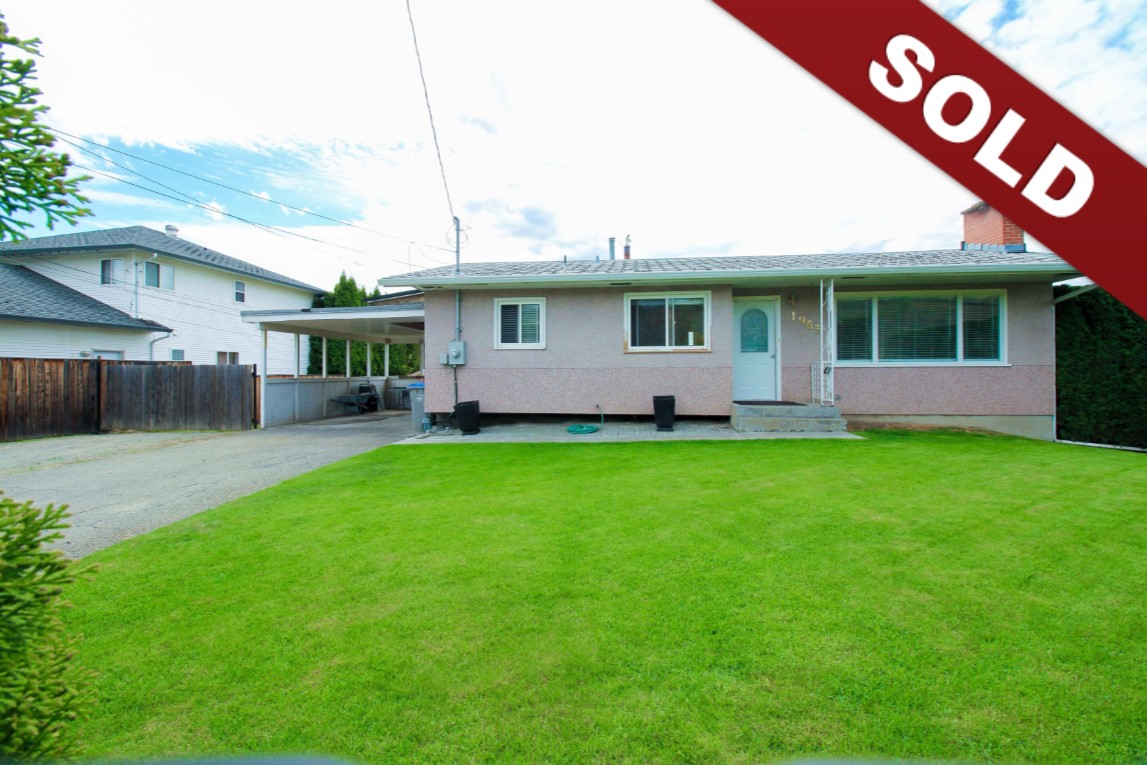 New Listing 1963 Parkcrest Avenue, Brocklehurst, Kamloops, BC 379,000