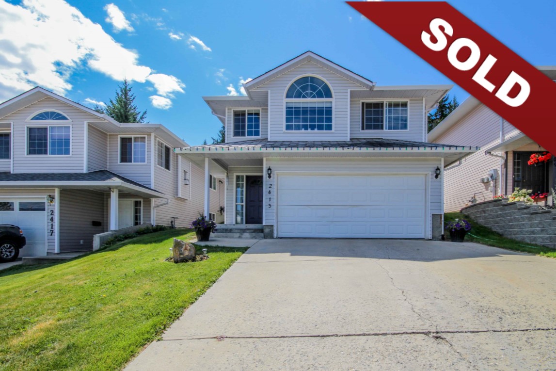 New Listing 2413 Drummond Court, Aberdeen, Kamloops, BC 399,500