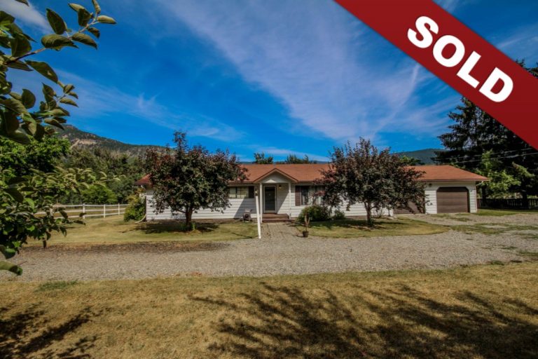 New Listing 8636 Westsyde Road, Westsyde, Kamloops, BC 549,900